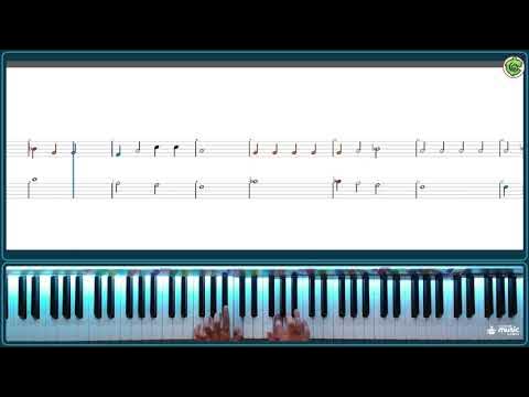 5 Canções Infantis Muito Simples para Crianças Aprendem a Tocar Piano  (iniciante) - Volume 1 