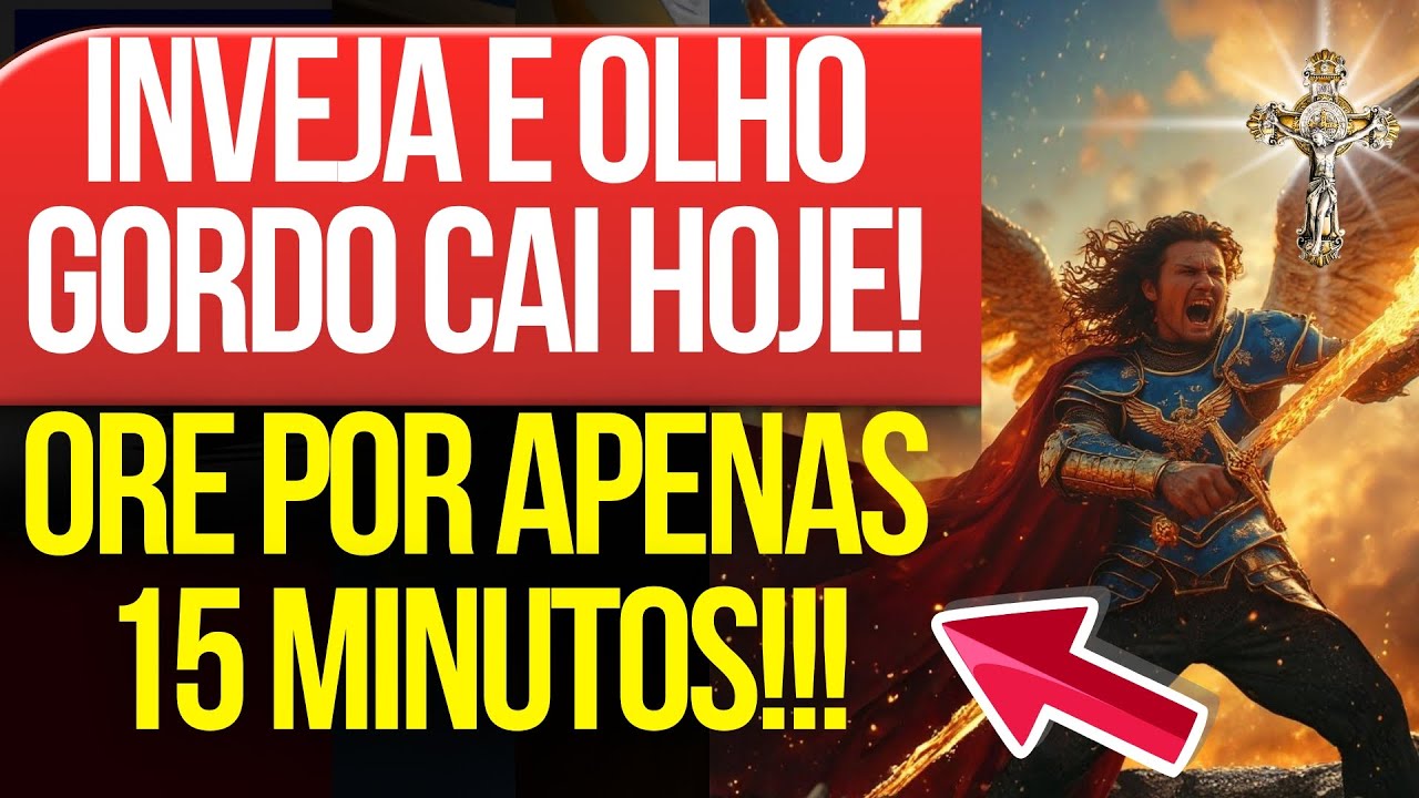 ORAÇÃO DE AUTORIDADE TOTAL A SÃO MIGUEL ARCANJO: Quando o Combate é Forte, Só a Fé Sustenta