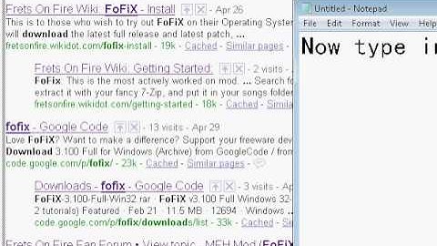 How To : Get The Best Frets On Fire Mod Ever (FoFix 3.100)