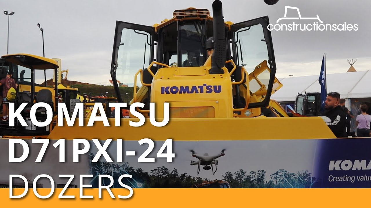 Komatsu D71PXi-24 dozers take smart features to next level - DDT