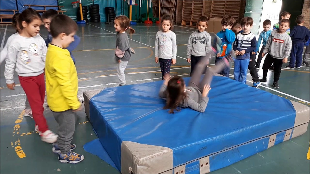 volteretas en psicomotricidad