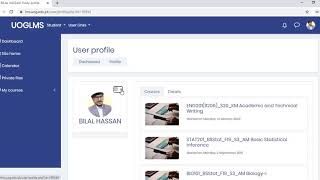 UOGLMS|User Interface|Upgraded Functions|Password Reset|Time Table |University of Gujrat||UOG login