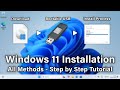 How to Install Windows 11 - Quick Step by Step Tutorial - 2025