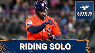 Yordan Alvarez Ties AL HR Lead With Two Solo Homers to Lead  the Houston Astros