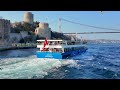 Turquie 4k  pont du bosphore istanbul film de relaxation panoramique avec musique nature paisibles