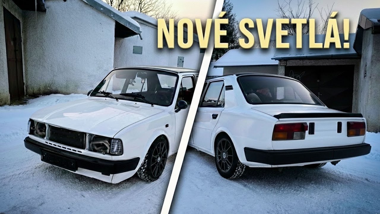 Я ХУДШИЙ МЕХАНИК В МИРЕ? 🤦‍♂️ Я РАЗБИЛ ПЕРЕДНИЕ ФАРЫ! ПРОЕКТ ШКОДА 130