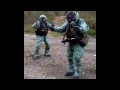 Spain Lockdown: Hazmat man dancing with the spirit of Coronavirus Quarantine