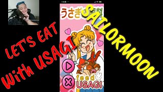 FEED USAGI TIME! An android game for Sailormoon fans! Played by Two More Dollars screenshot 2