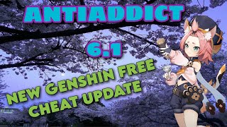 NEW FREE CHEAT ANTIADDICT FOR GENSHIN IMPACT 6.1 | UPDATE 6.1 GENSHIN IMPACT CHEAT | NO BAN!