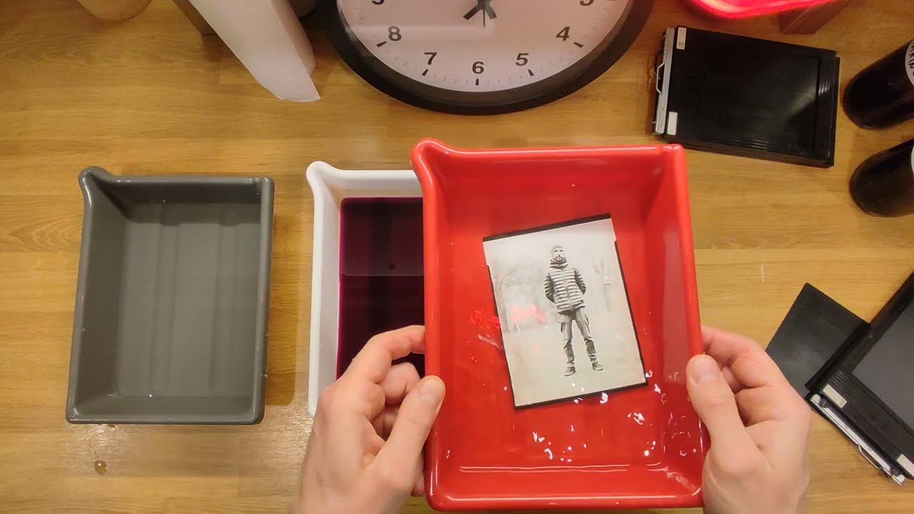 4x5 Paper Negative Reversal Process