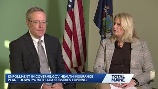 Enrollment down through Maine's health insurance marketplace