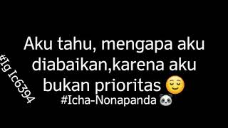 Story wa sedih bukan prioritas