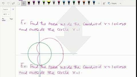 Polar coordinate system : - ( Point of intersection of two polar curves ; Solving problem ) - 15.