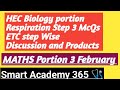 Respiration Step 3 | Electron Transport Chain | Mechanism | Complete Summery | Smart Academy 360🩺