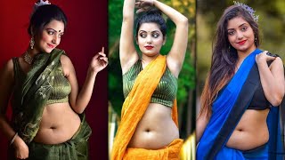 Rupsha Saha Latest Photo Shoot Video Saree Fashion Saree Lover Saree Model 