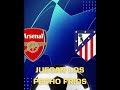 LOS PECHO FRIOS JUEGAN LA SEMIS DE LA CHAAAMPIOS LEAGUE #viral #football #foryou #arsenal