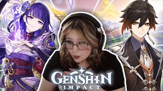 Anime Fan Reacts to ALL Genshin Impact Character Demos!
