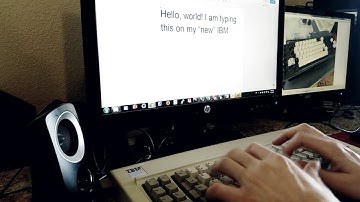 IBM Model F Keyboard converted using Teensy++ 2.0 and working