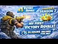 First Victory Royale in 24 Hours! Fortnite Chapter 7 Season 2