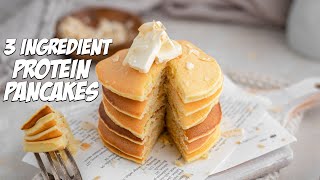 3 Ingredient Protein Pancakes in Less Than 10 Minutes! 3 Ingredient Protein Pancakes Easy Gluten Free Keto Friendly