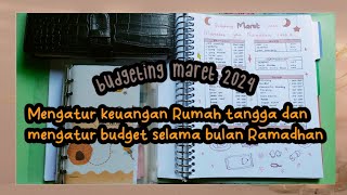 Budgeting MARET 2024 |Budgeting bulan Ramadhan |saving challenge #sinkingfunds #budgeting
