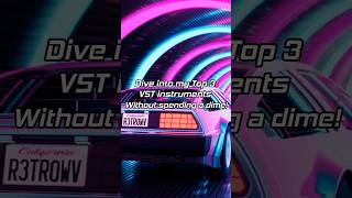 Top 3 free VST for synthwave! #synthwave #retrowave #musicproducer #musicproduction #freevst #vst
