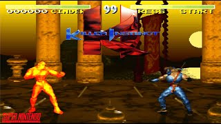 KILLER INSTINCT 1 | SUPER NINTENDO (SNES) | GAMEPLAY FULL HD
