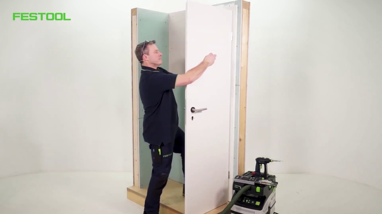 Festool TV épisode 159 : Pose d'un judas sans éclat avec la C18