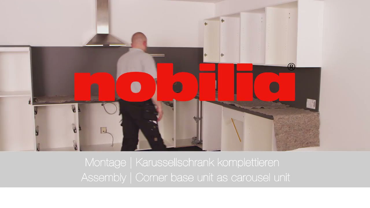 Nobilia Karussell Eckschrank Montageanleitung