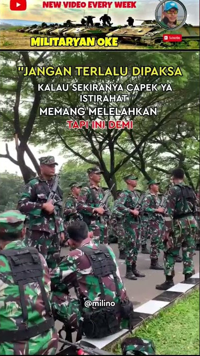 Story WA TNI Motivasi Jangan Terlalu || #shorts #tni @milino