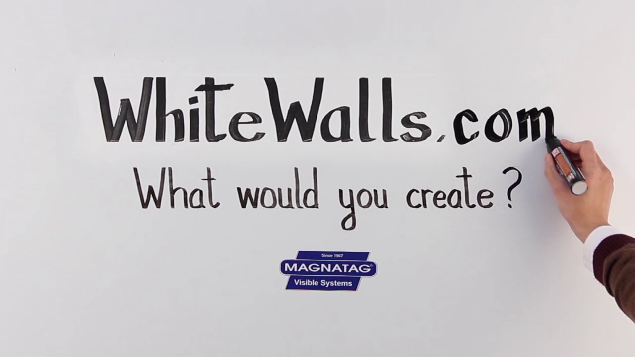WhiteWall® Magnetic Dry-erase Steel Whiteboard Wall Paneling - 15S
