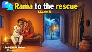 Rama to the Rescue Class 6 || Animated Video || Rama to the Rescue Summary in Hindi || Poorvi
