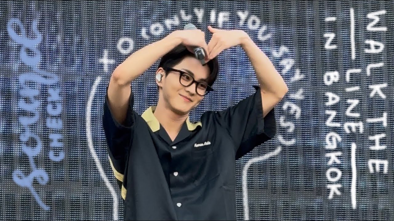 [4K60] ENHYPEN XO (ONLY IF YOU SAY YES) SOUNDCHECK 엔하이픈 WALK THE LINE IN BANGKOK 250621