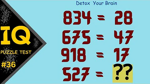 Solution IQ Puzzle Logical reasoning Aptitude Analogy Test