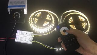 CCT led strip: https://superlightingled.com/dual-white-color-dimmab...