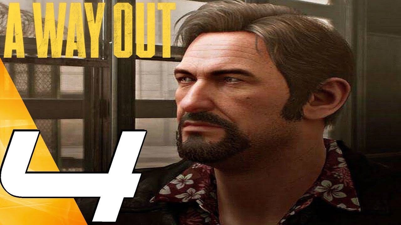 A WAY OUT - Gameplay Walkthrough Part 4 - Hospital Chase (Full Game) PS4 PRO