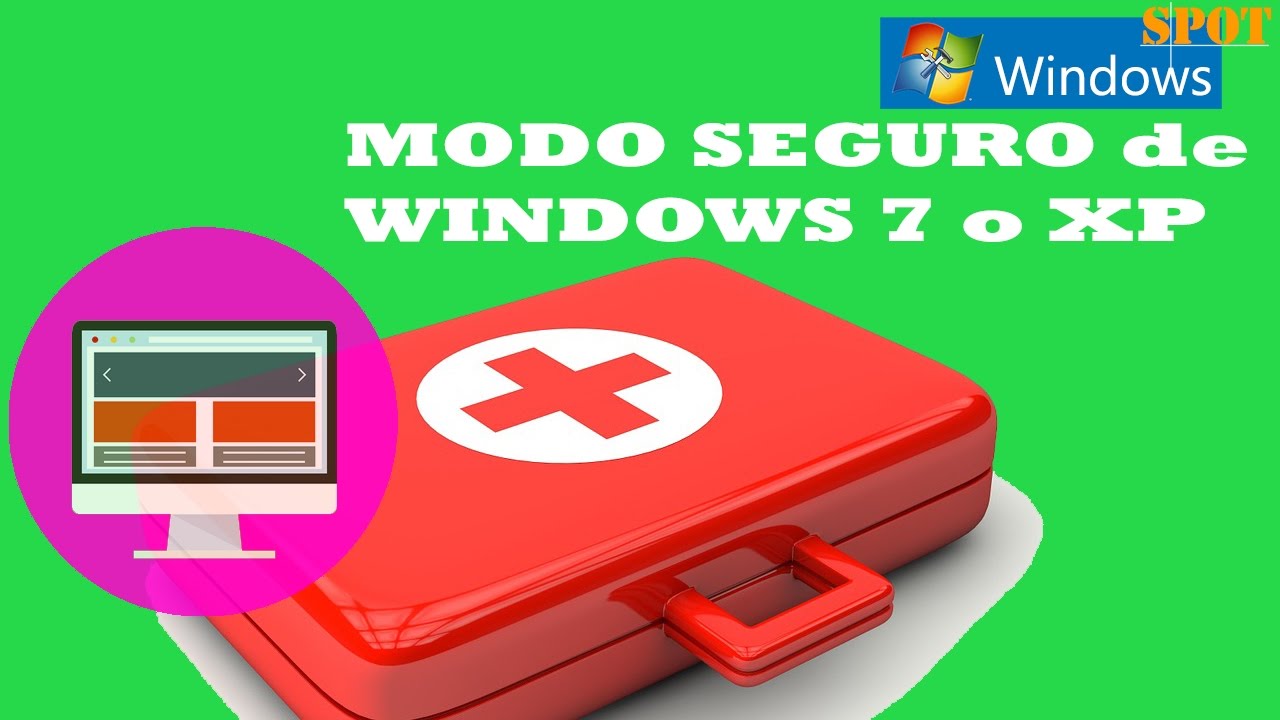 Iniciar Windows 7 o XP en modo seguro o a prueba de fallos
