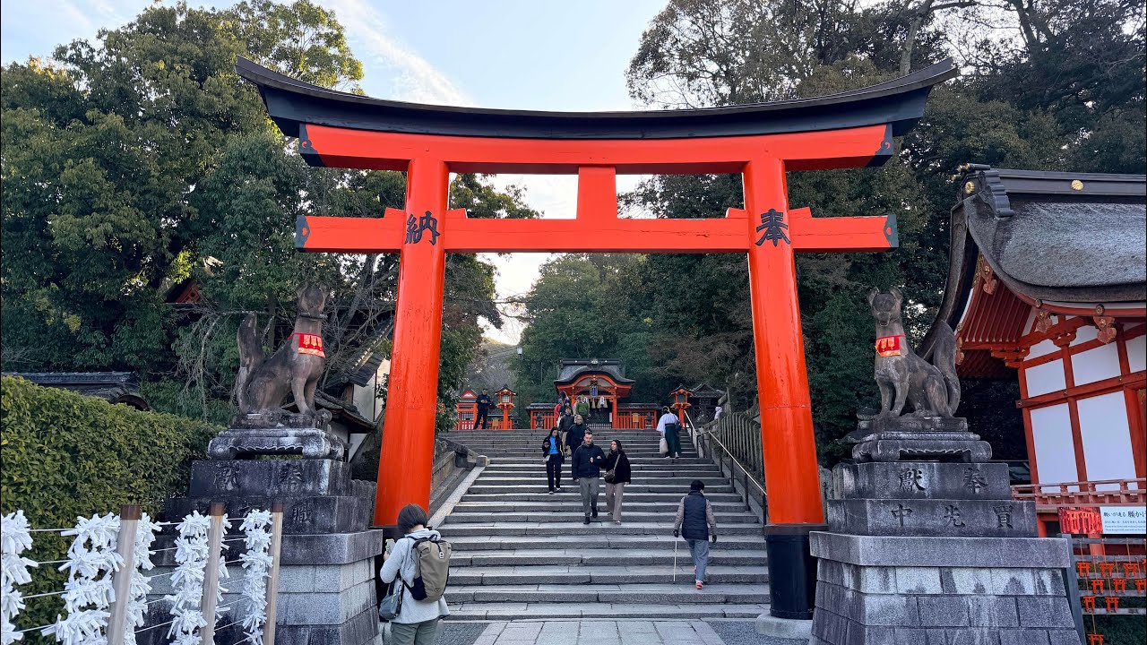Japan Run Kyoto Marathon 跑旅伏見稻荷神社⛩️嵐山、二条城、御金神社⛩️國際動漫館⋯祝大家情人節💌快樂！