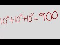 CAN YOU SOLVE THIS OLYMPIAD EXPONENTIAL EQUATION PROBLEM