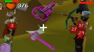 THESE 2 WEAPONS ARE SUPER STRONG TOGETHER! - 60 Attack Zerker Pking [OSRS]