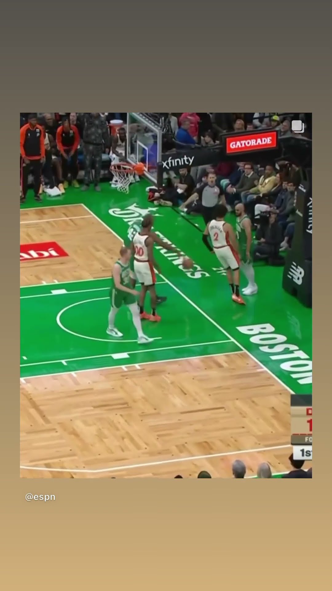 Cade put him on a poster #hoodnews #cadecunningham #derrickwhite #celtics #detroitpistons #dunk