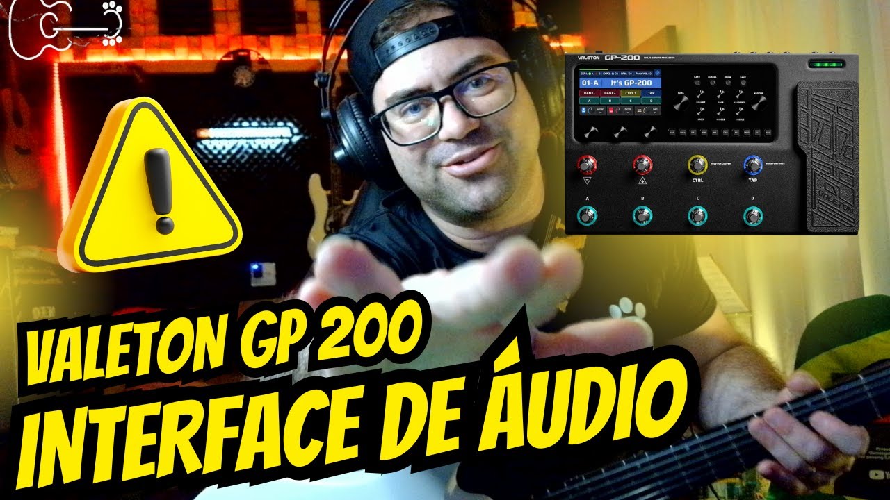 VALETON GP 200 COMO INTERFACE DE ÁUDIO - GRAVANDO PASSO A PASSO - YouTube
