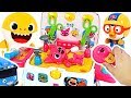 Pinkfong,Pororo is hurt! Go! Pinkfong ambulance hospital play #PinkyPopTOY