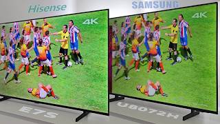 HISENSE E7S VS SAMSUNG U8000H Smart TV -  Are You Paying for Pixels, or Just Marketing Budget