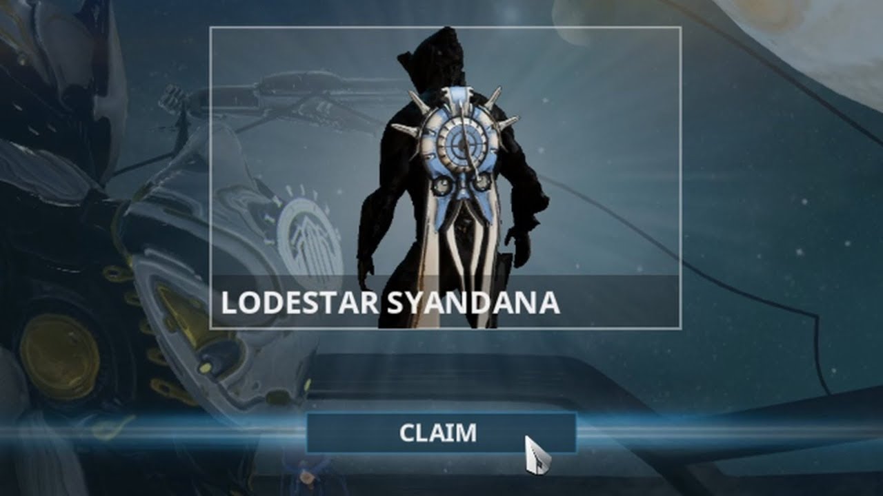 Warframe Lodestar Syandana Showcase (800 Day Login