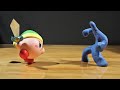 Kirby vs the clayman  nendoroid kirby stop motion fight pt1