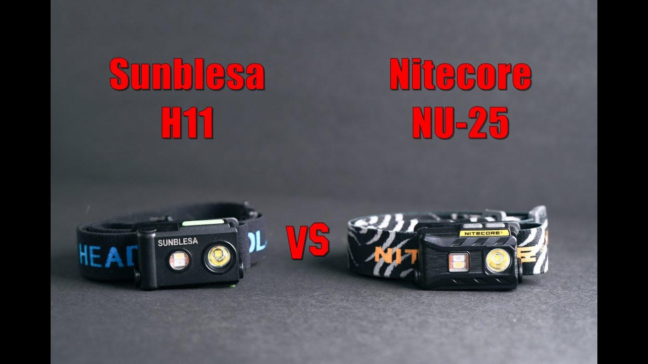 Sunblesa H11 VS Nitecore NU-25