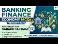 BANKING, FINANCE & ECONOMY MCQs | FEBRUARY 2026 | NABARD DA 2026 Mains #nabardda