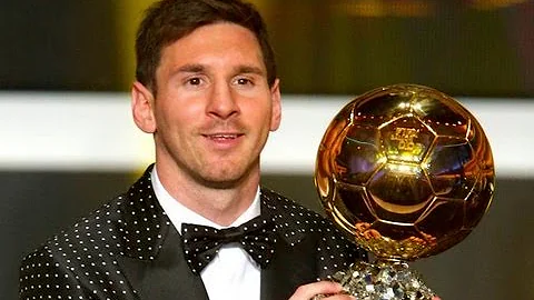 Lionel Messi Wins Ballon d'Or 2012