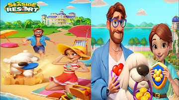 Seaside Resort Match 3 Gameplay